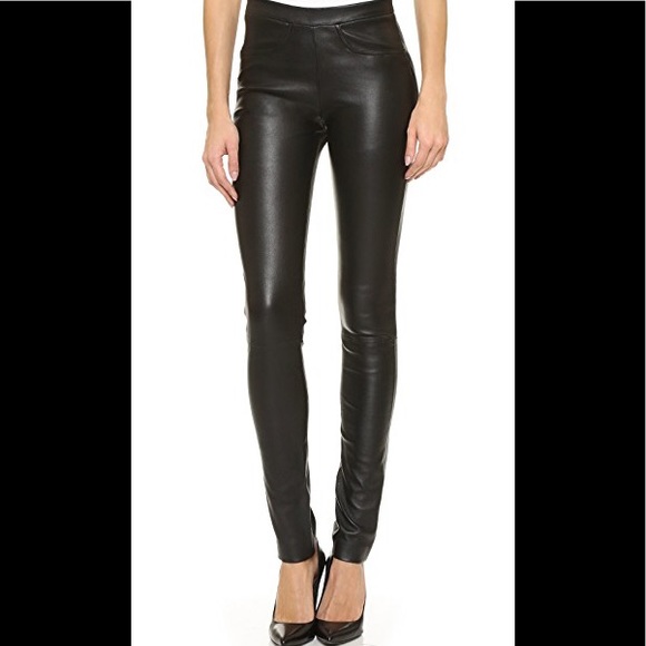 Zadig & Voltaire Pants - Zadig & Voltaire Pharel Deluxe leather leggings